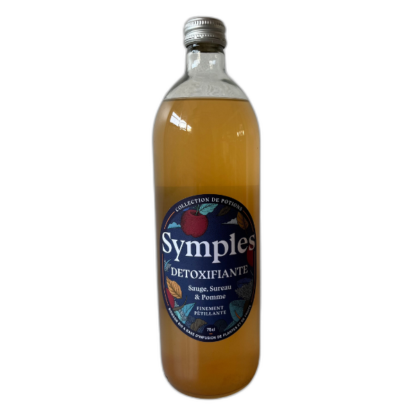 Infusion pétillante détoxifiante bio - 75 cl