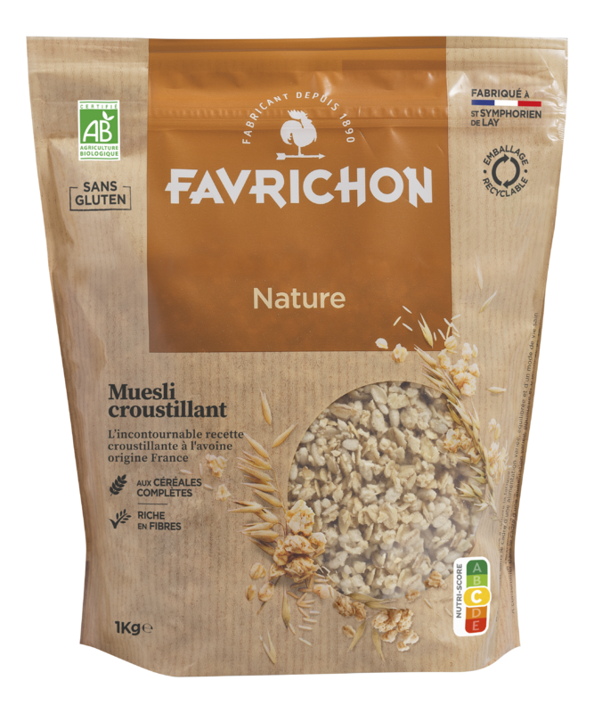 Muesli croustillant nature - 1 kg