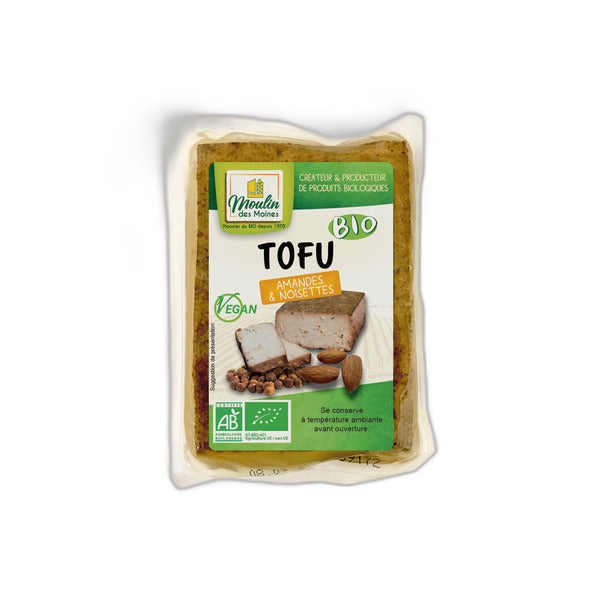 Tofu amande noisette vegan bio - 200 g