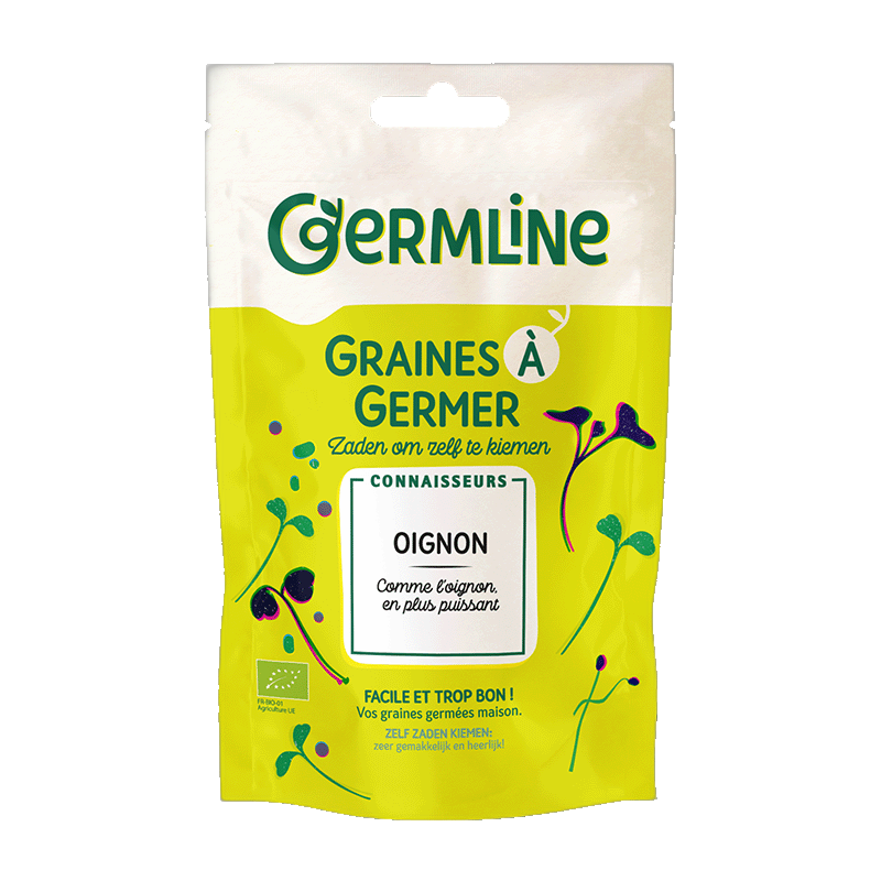 Graines à germer oignon bio (origine Italie) - 50 g