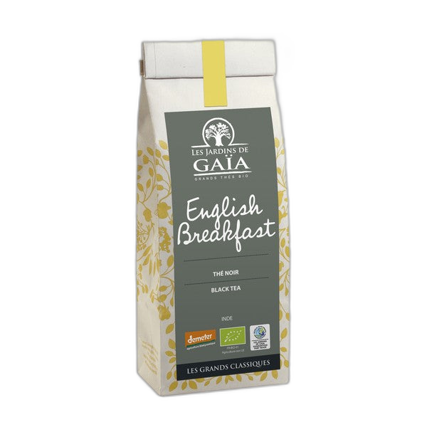 Thé noir bio english breakfast (inde) - 100 g