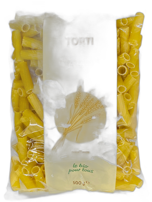 Tortiglioni blancs origine italie - 500 g