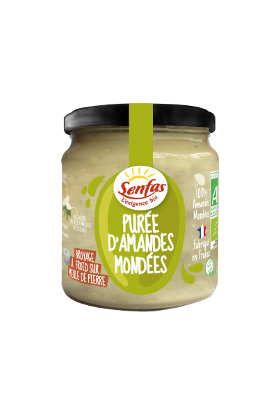 Purée d'amandes mondées bio - 300 g