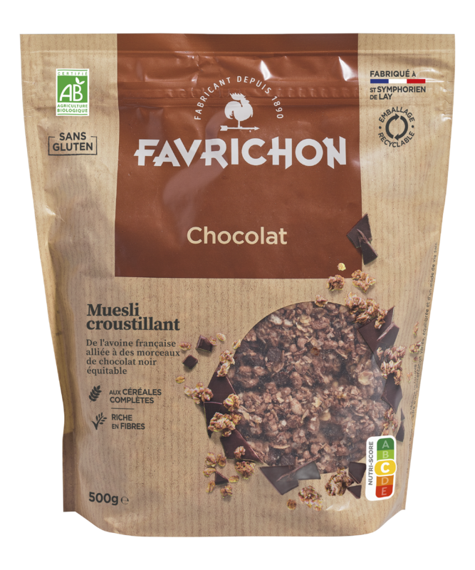 Muesli croustillant chocolat - 500 g