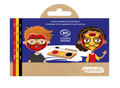 Kit 3 couleurs ninja & super-héros