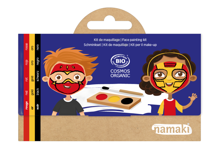 Kit 3 couleurs ninja & super-héros