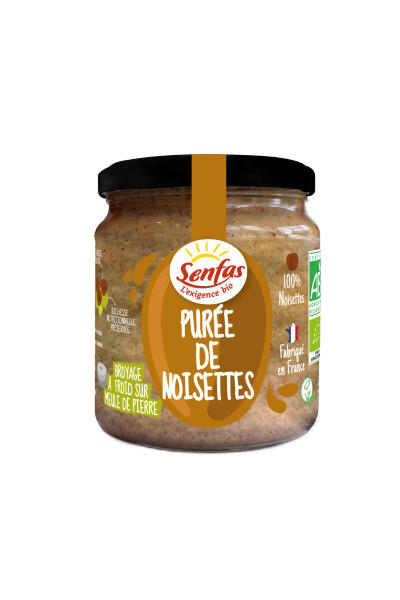 Purée de noisettes bio - 300 g