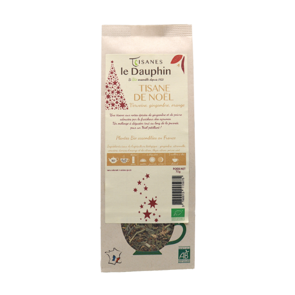 Tisane bio de no√´l vrac sachet - 70 g