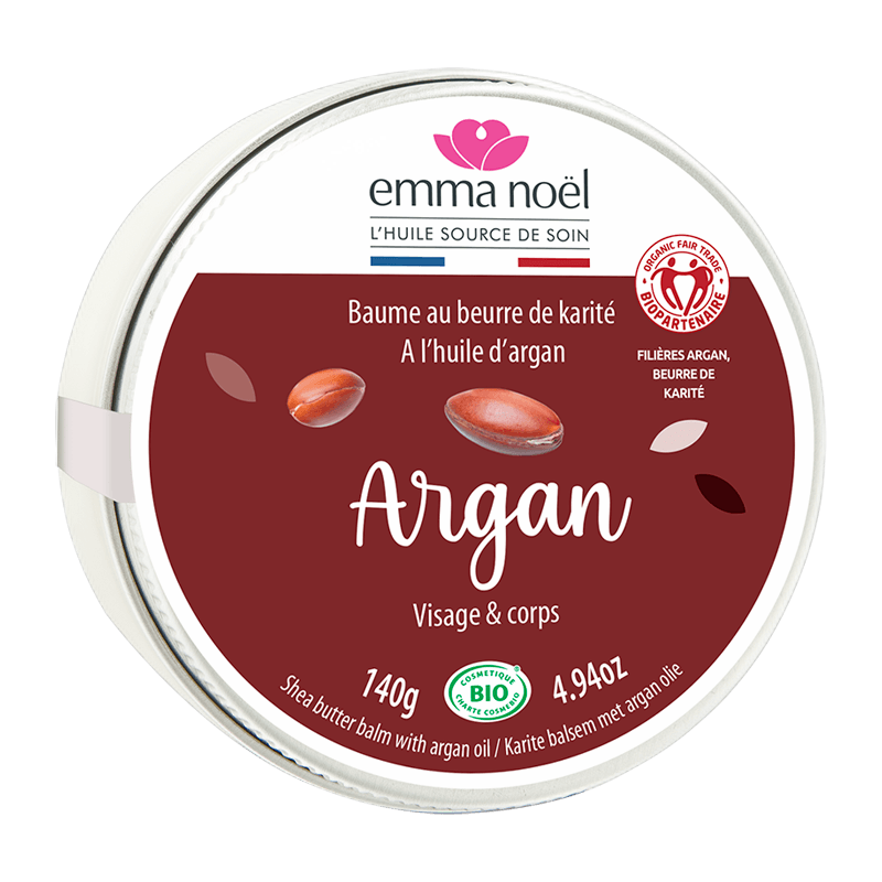 Baume karité argan bio - 140 g