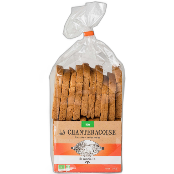 Biscottes bio essentielle - 280 g