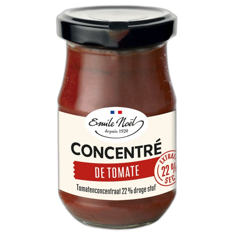 Concentre de tomates à 22% bio - 190 g