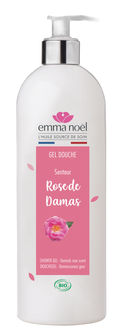 Gel douche rose de damas bio - 1 L