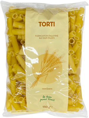 Tortiglioni blancs origine italie - 500 g