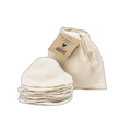 Carrés bambou dans sac en coton bio