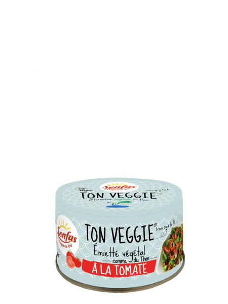 Ton veggie tomate bio - 120 g