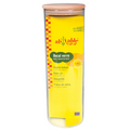Bocal verre couvercle bois - 1.8 L