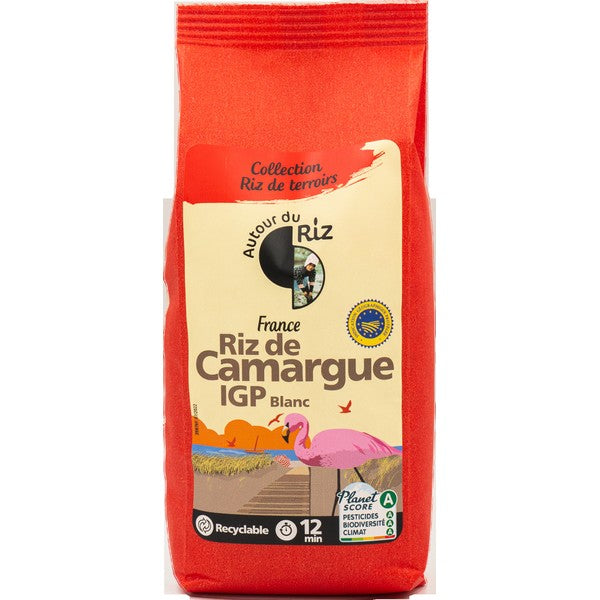 Riz de camargue bio igp long blanc (origine France) - 400 g