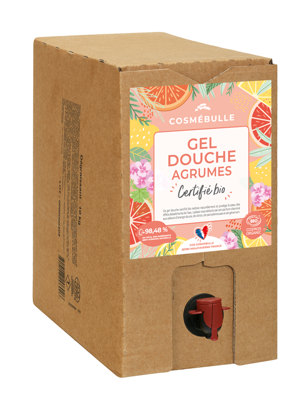 Gel douche agrumes Vrac - 10 kg