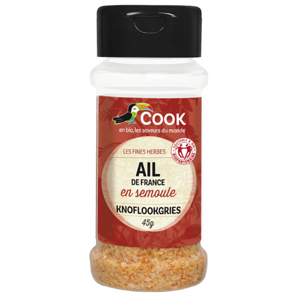 Ail en semoule biopartenaire (origine France) - 45g