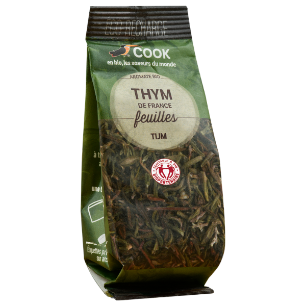 Thym en feuilles biopartenaire (éco recharge) (origine France) - 15g