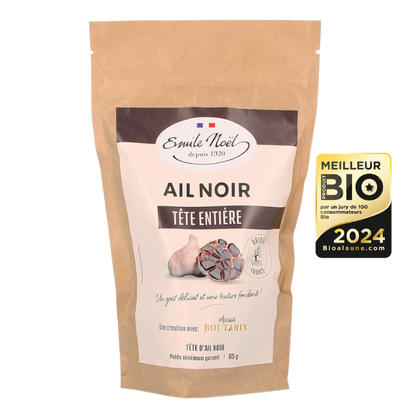 Ail noir tète bio (origine France) - 65g