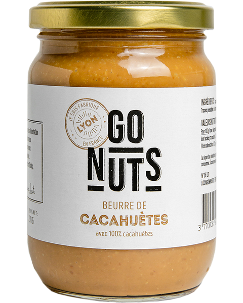 Beurre de cacahuètes bio (origine Egypte) - 270 g