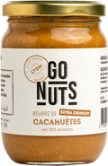 Beurre de cacahuètes extra crunchy bio (origine Egypte) - 270 g