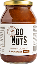 Beurre de cacahuètes chocolat noir bio - 500 g