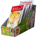 Gourdes réutilisables animaux carnaval (prèt à vendre) - 8 lots de 3
