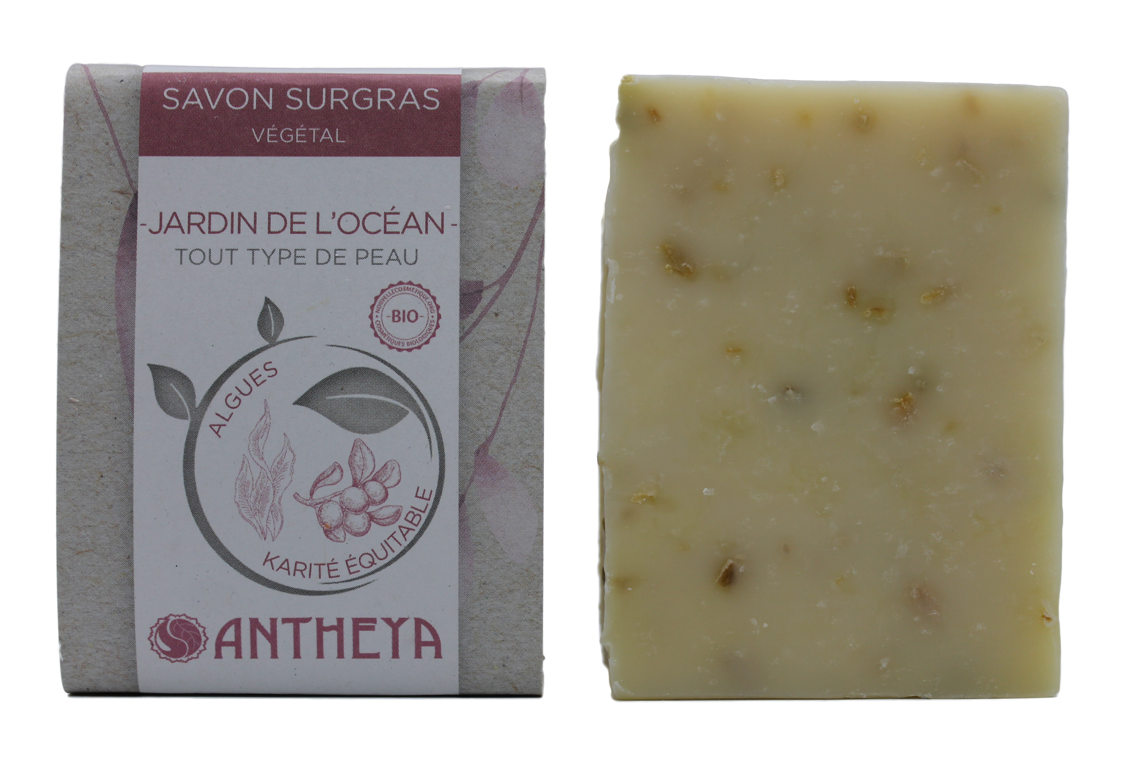 Savon algues - lisse les peaux matures (bande papier) - 100 g