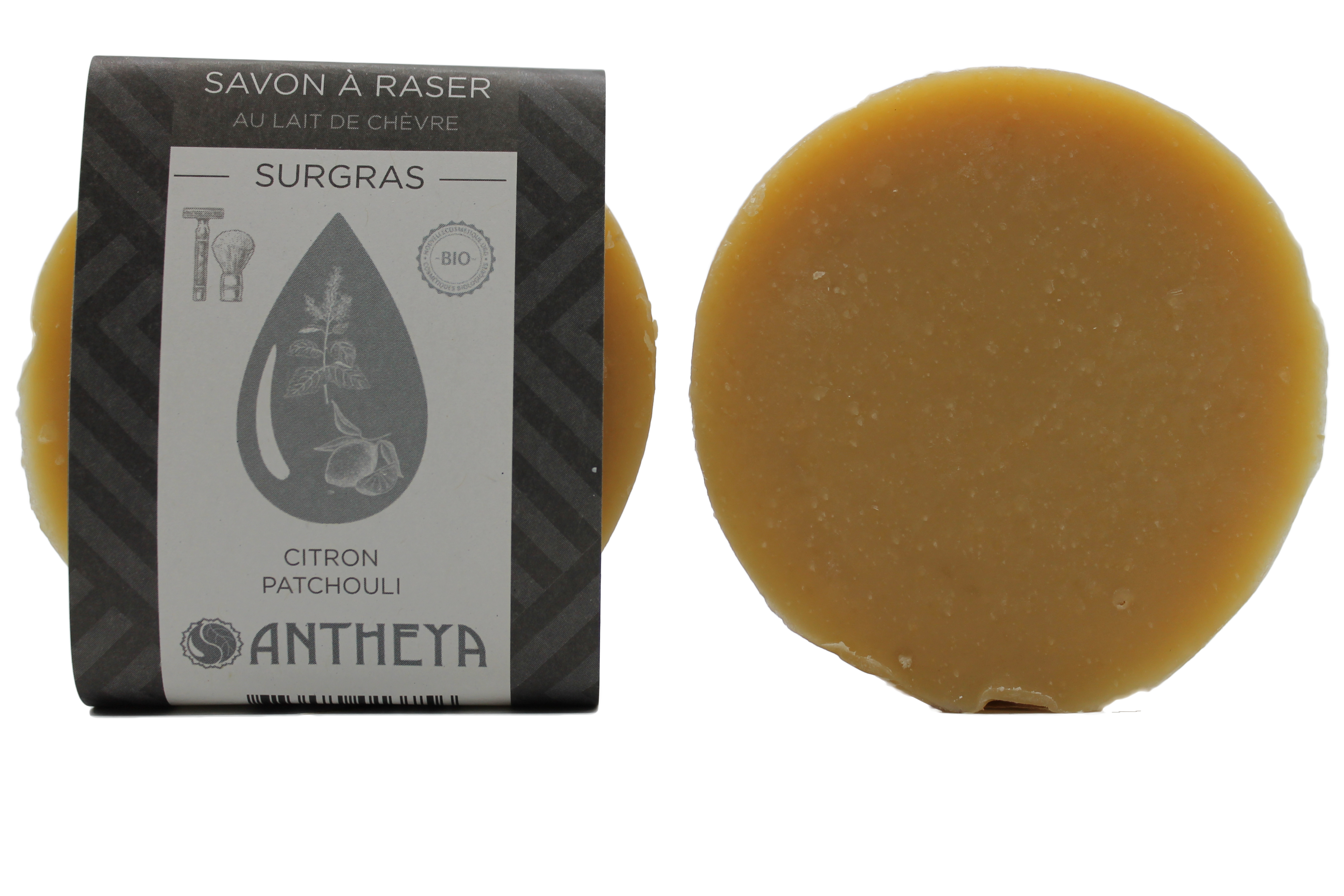 Savon à raser au lait de chèvre (recharge sans blaireau) - 90 g