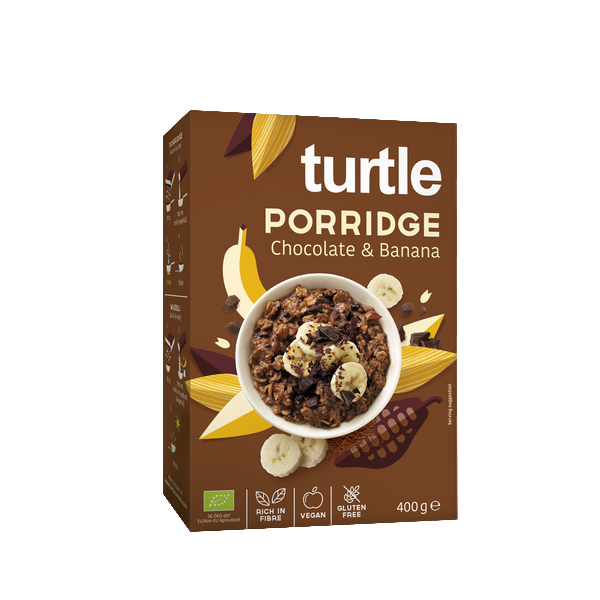 Porridge bio sans gluten chocolat banane - 400 g