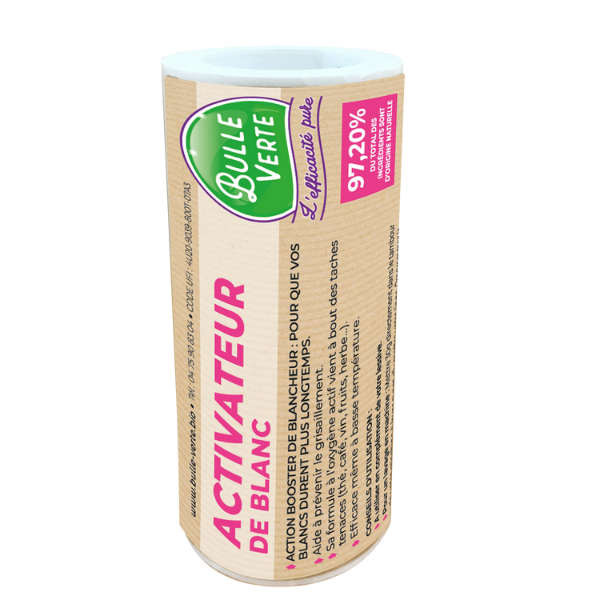 Activateur de blanc en poudre vrac (étiquettes) - x 50