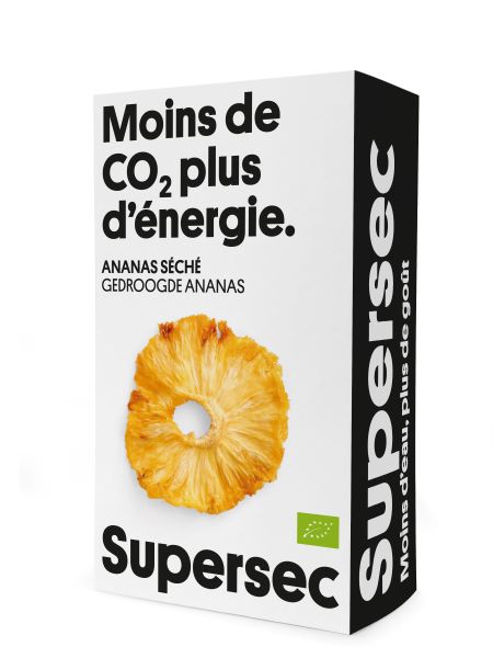 Ananas séchés bio (origine Afrique) - 80 g