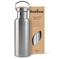 Bouteille isotherme en acier inoxydable (couleur Acier Naturel) - 500mL