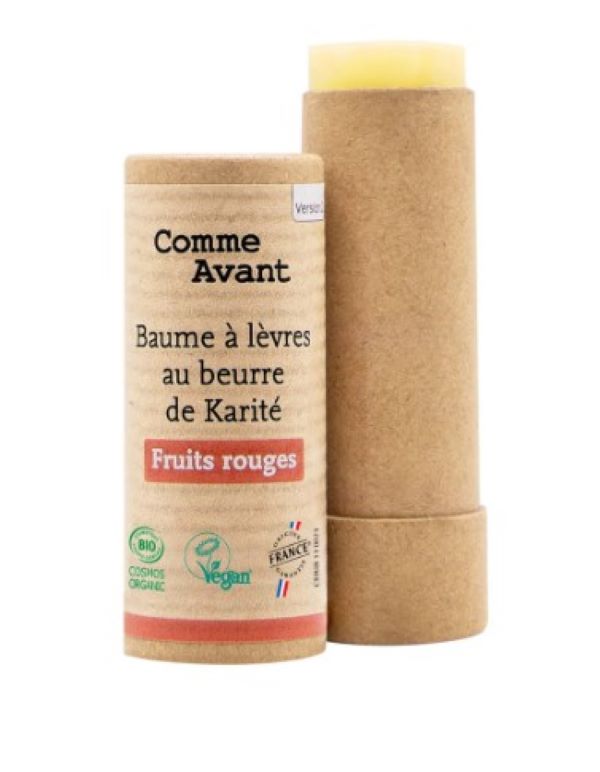 Baume à lèvres parfumé fruits rouges