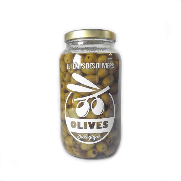 Cocktail olives citron basilic bio Vrac - 2.6 kg