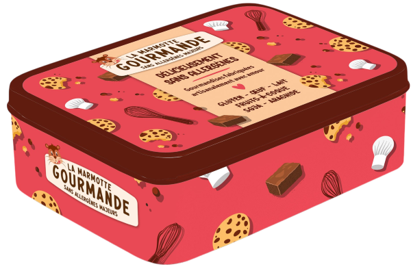 boîte de cookies pépites de chocolat (best seller) - 300 g x 3