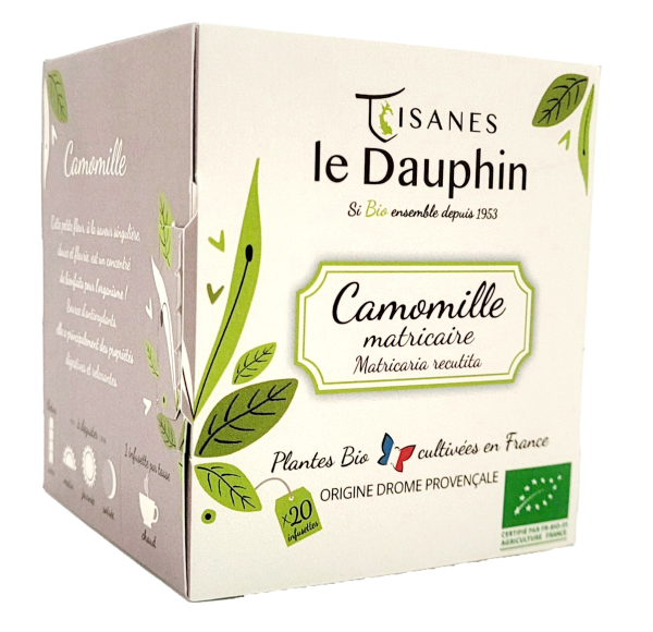 Infusion bio camomille origine dr√¥me (origine France) - 20 infusettes