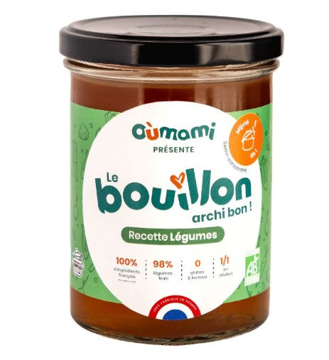 Bouillon de légumes bio (98% de légumes frais) (origine france) - 370 ml
