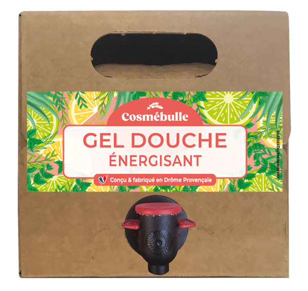 Gel douche energisant (bib format familial) - 3 l