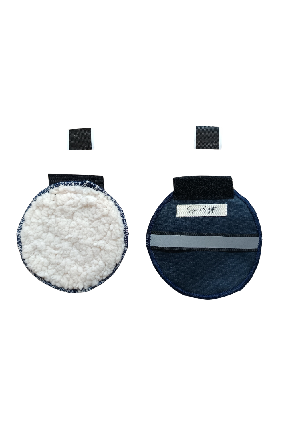 Caches oreilles universel bleu marine - Par paire