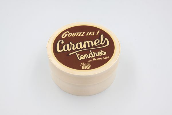 caramels tendres bio (boîte bois) - 150 g