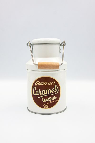 caramels tendres bio (pot à lait) - 180 g