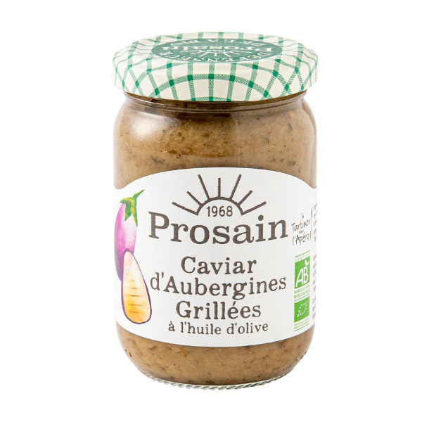 Caviar d'aubergines grillées bio - 200 g