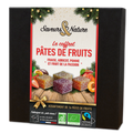 Coffret assortiment de 16 pâtes de fruits bio (fraise, abricot, passion, pomme) - 180 g