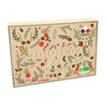 Coffret bois 8 marrons glacés pliés or bio - 130 g