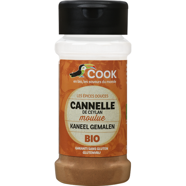 Cannelle en poudre bio (origine Madagascar) - 35 g