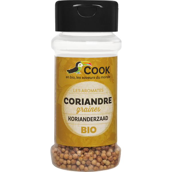 Coriandre en graines bio (origine France) - 30 g