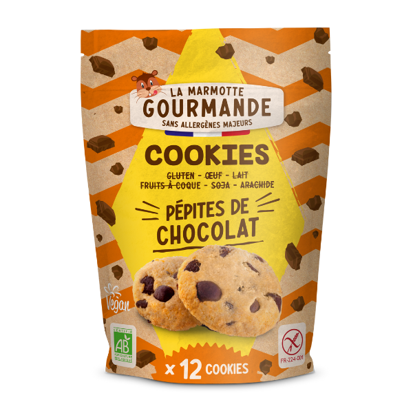 Cookies pépites de chocolat sans allergène - 150 g